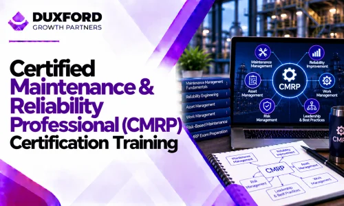 Certified Maintenance & Reliability Professional (CMRP) Certification Training