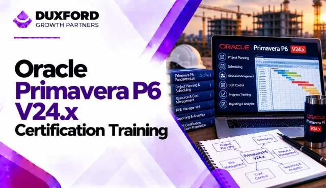 Oracle Primavera P6 V24.x Certification Training
