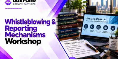 Whistleblowing & Reporting Mechanisms Workshop