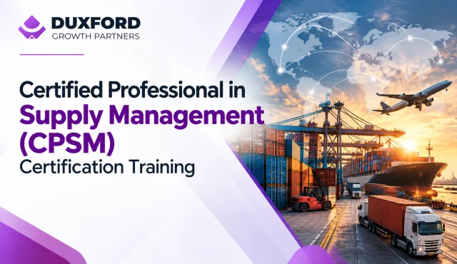 Certified Professional in Supply Management (CPSM) Certification Training in Johannesburg