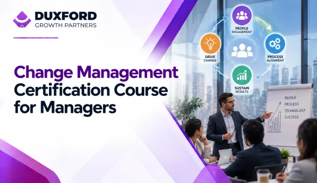 Change Management Certification Course for Managers in Leeds