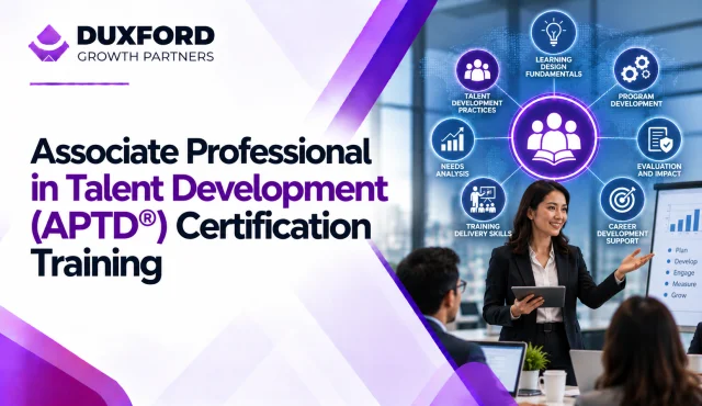 Associate Professional in Talent Development (APTD®) Certification Training