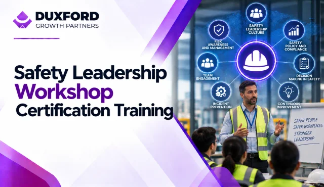 Safety Leadership Workshop Certification Training
