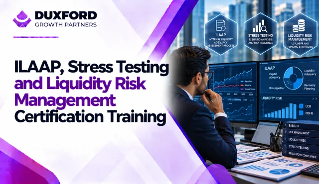 ILAAP, Stress Testing and Liquidity Risk Management Certification Training in Riyadh