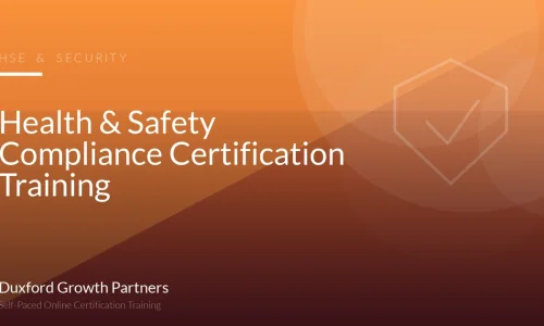 Health & Safety Compliance Certification Training