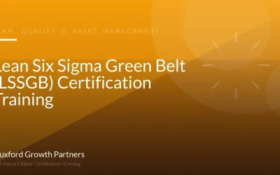 Lean Six Sigma Green Belt (LSSGB) Certification Training