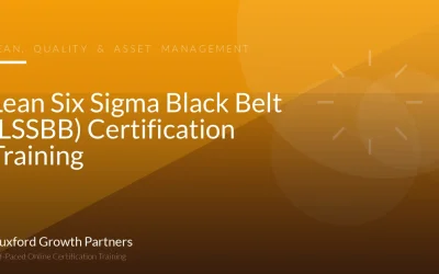 Lean Six Sigma Black Belt (LSSBB) Certification Training
