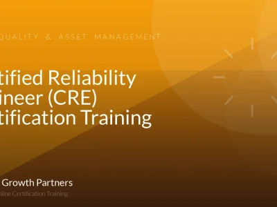 Certified Reliability Engineer (CRE) Certification Training