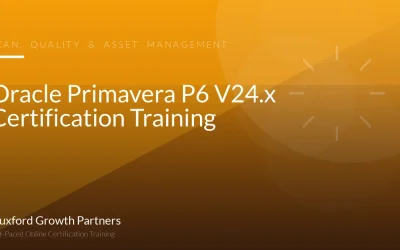Oracle Primavera P6 V24.x Certification Training