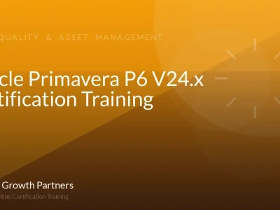 Oracle Primavera P6 V24.x Certification Training