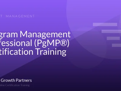 Program Management Professional (PgMP®) Certification Training