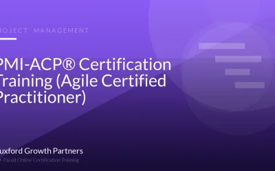PMI-ACP® Certification Training (Agile Certified Practitioner)