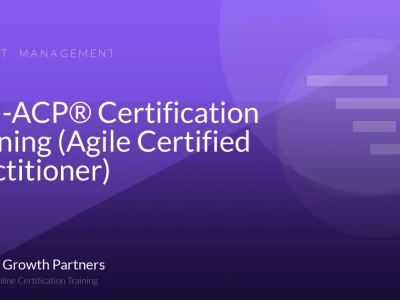 PMI-ACP® Certification Training (Agile Certified Practitioner)
