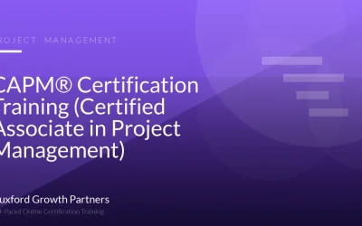 CAPM® Certification Training (Certified Associate in Project Management)