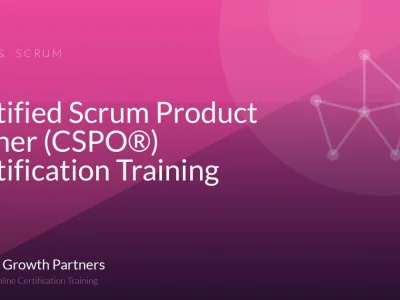 Certified Scrum Product Owner (CSPO®) Certification Training