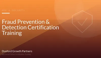 Fraud Prevention & Detection Certification Training