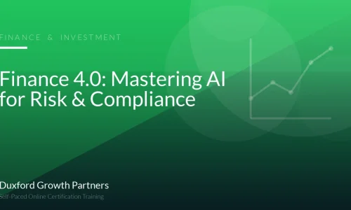 Finance 4.0: Mastering AI for Risk & Compliance