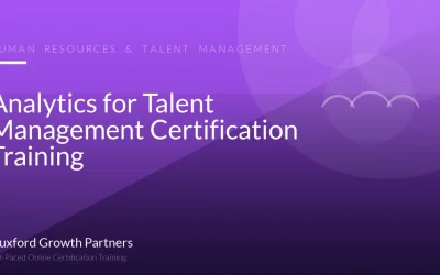 Analytics for Talent Management Certification Training