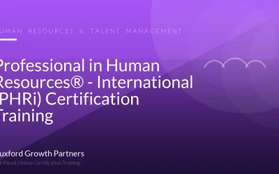 Professional in Human Resources® - International (PHRi) Certification Training