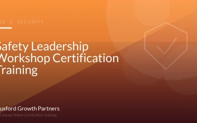 Safety Leadership Workshop Certification Training