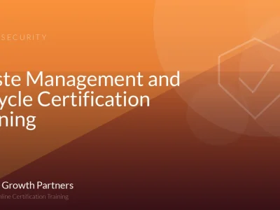 Waste Management and Recycle Certification Training