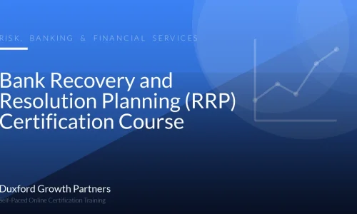Bank Recovery and Resolution Planning (RRP) Certification Course