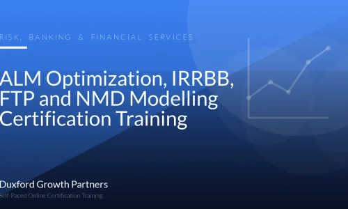 ALM Optimization, IRRBB, FTP and NMD Modelling Certification Training