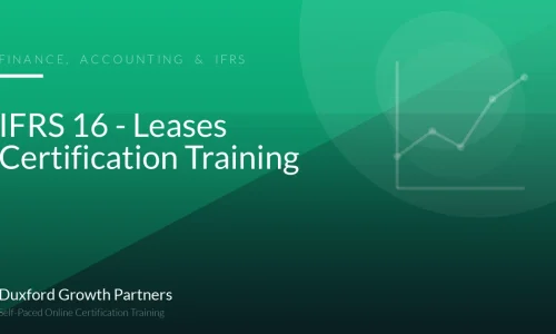 IFRS 16 - Leases Certification Training