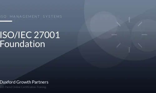 ISO/IEC 27001 Foundation