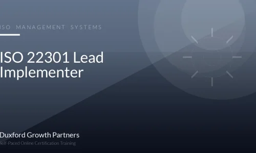 ISO 22301 Lead Implementer