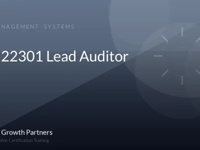 ISO 22301 Lead Auditor