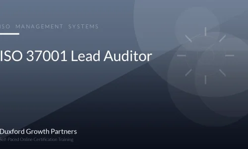 ISO 37001 Lead Auditor
