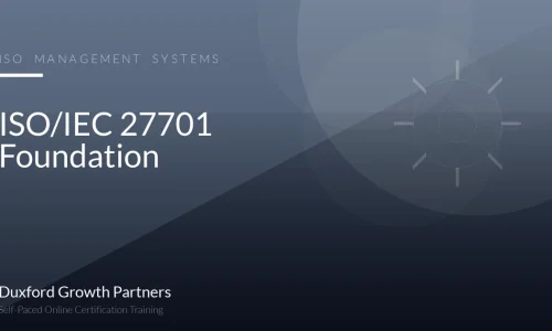 ISO/IEC 27701 Foundation